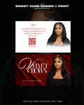 Sweet Card Design + Print