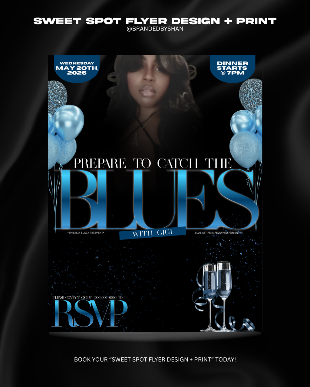 Sweet Spot Flyer Design + Print