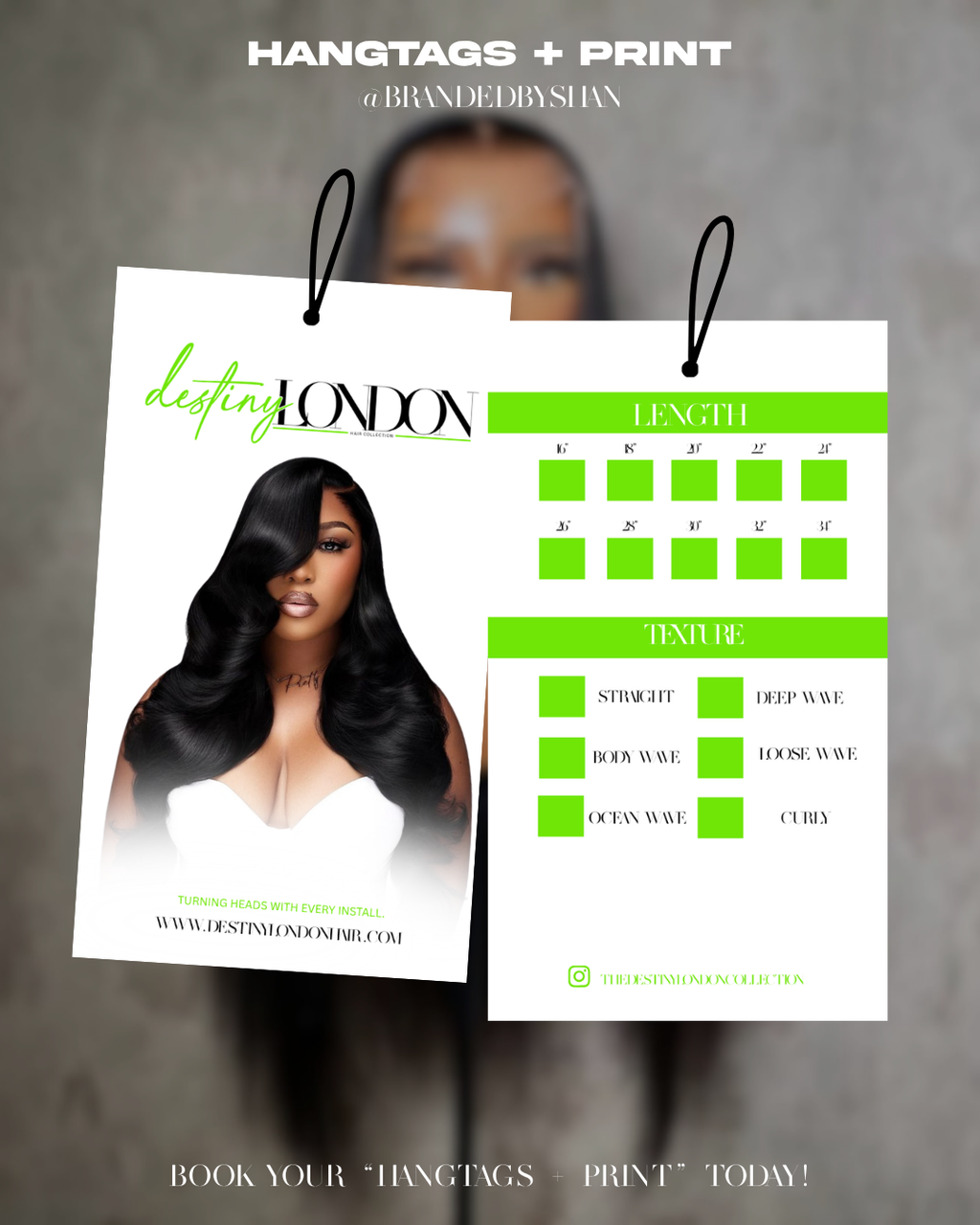 Hangtags/Clothing tags + Print