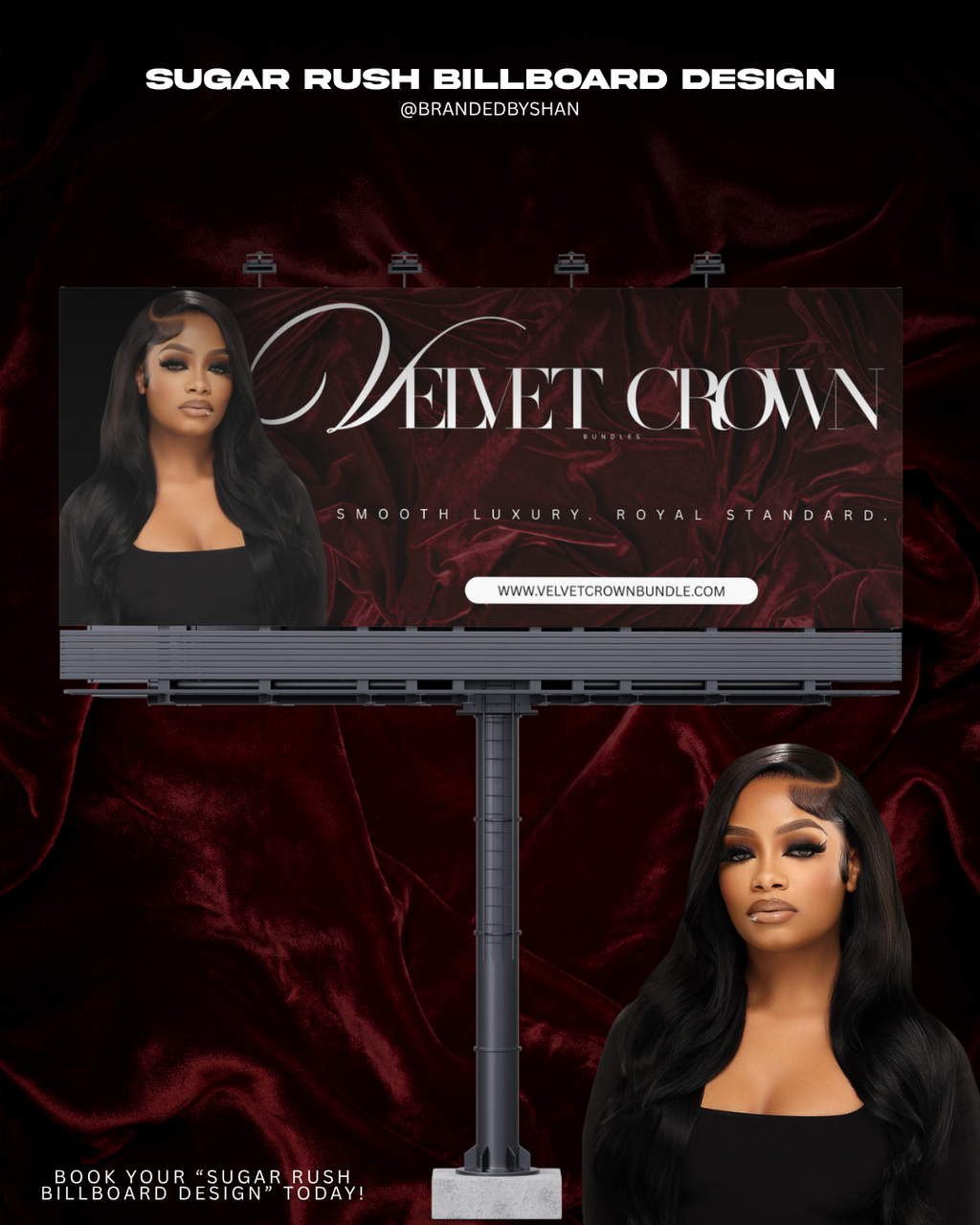 Sugar Rush Billboard Design