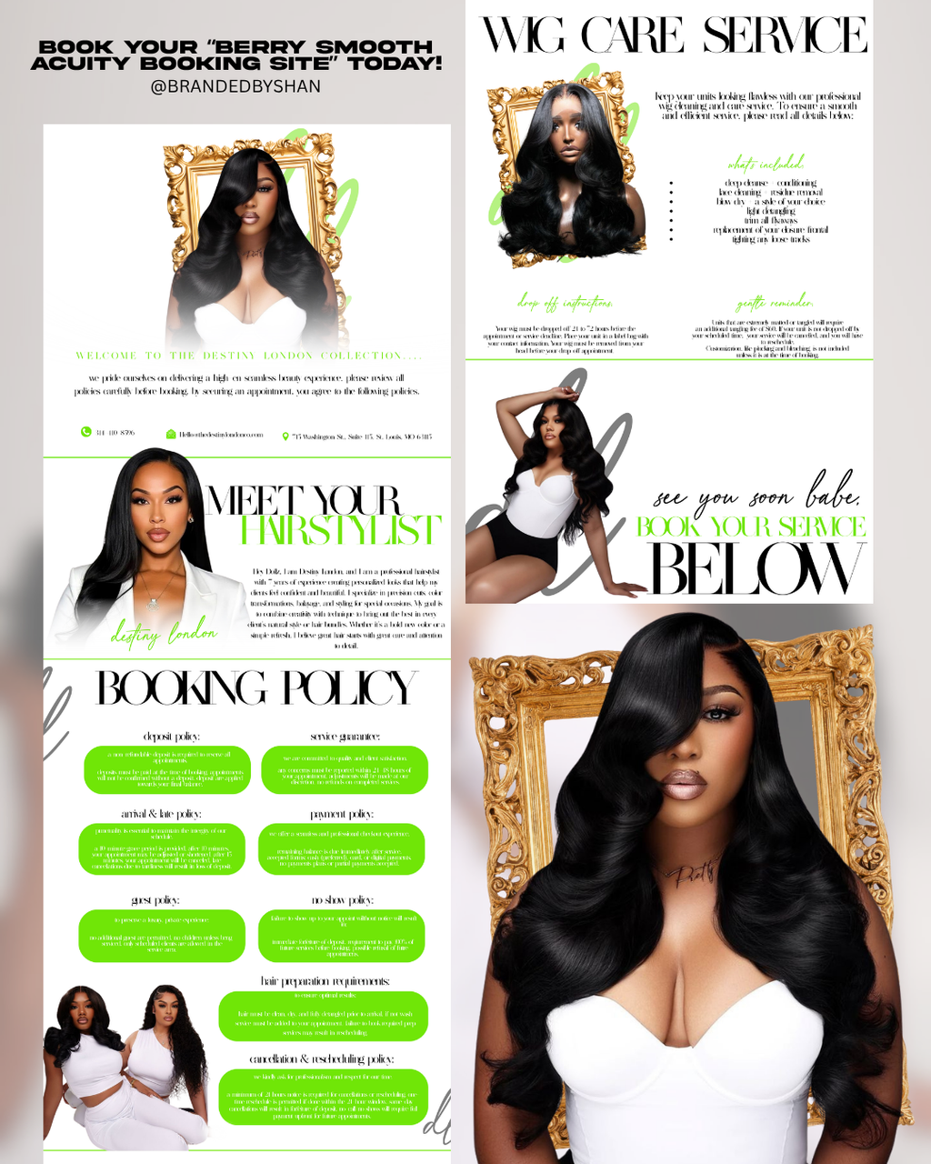 Berry Smooth Acuity Booking Site