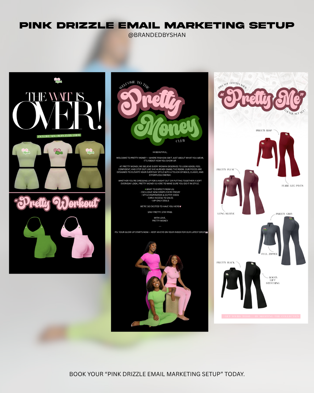 Pink Drizzle Email Marketing Setup