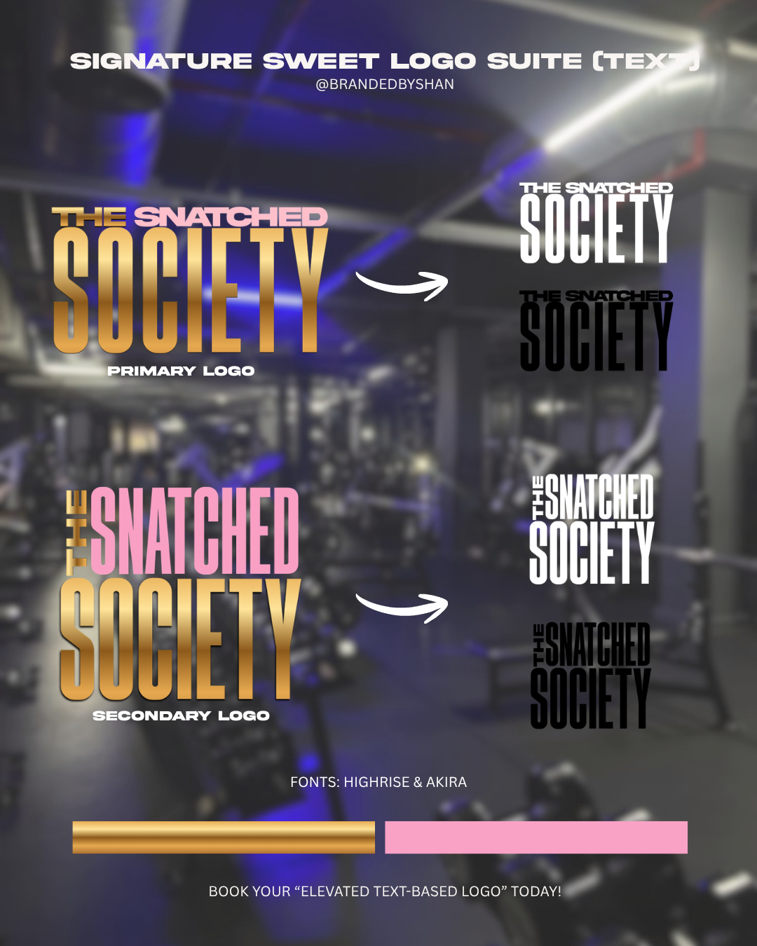 Signature Sweet Logo Suite
