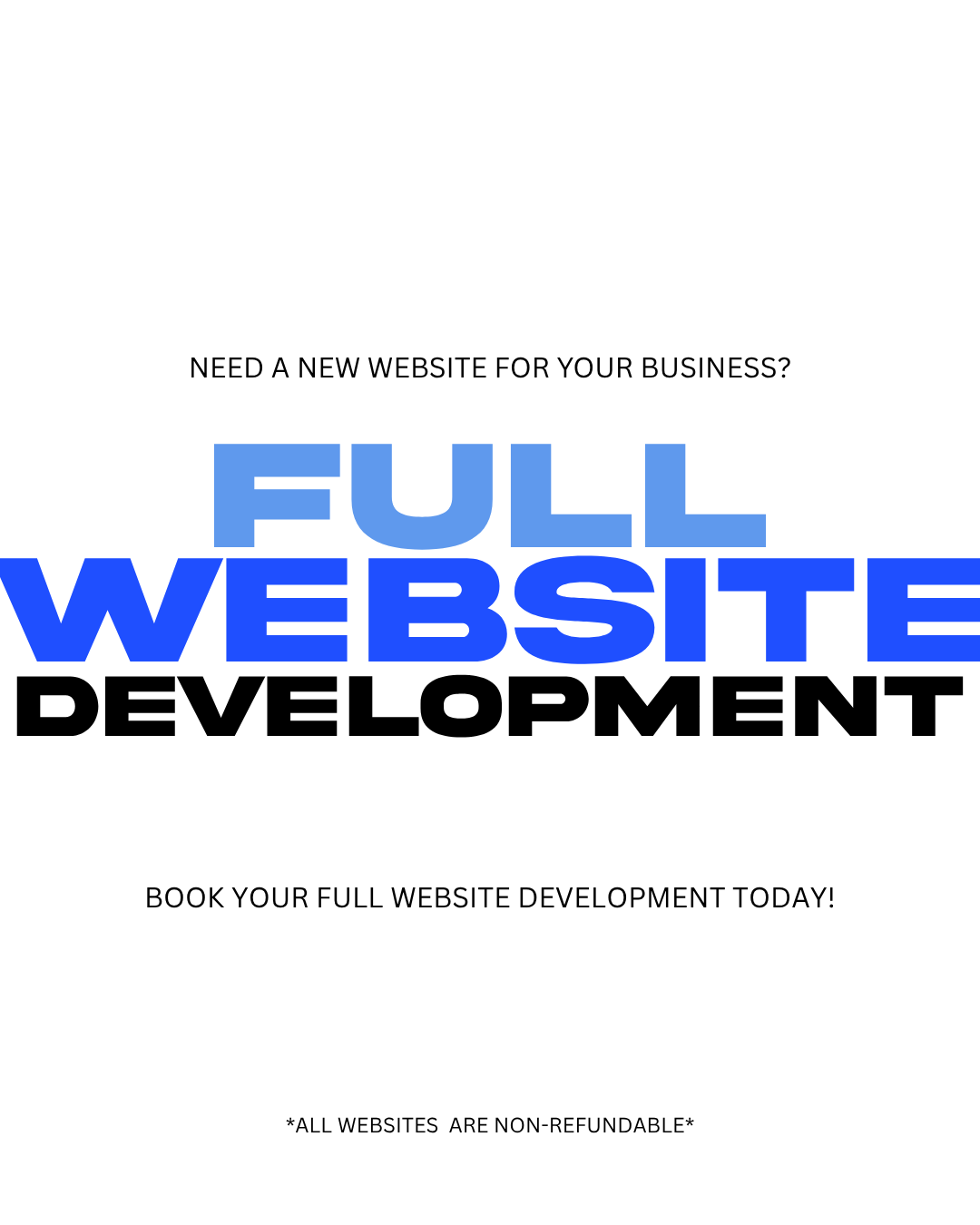 Full Website Development