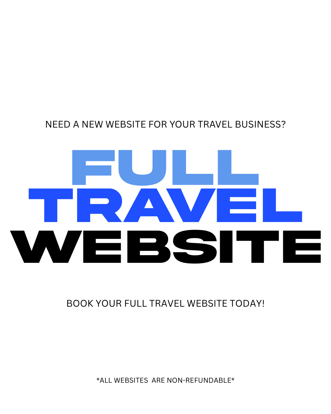 Full Travel Website