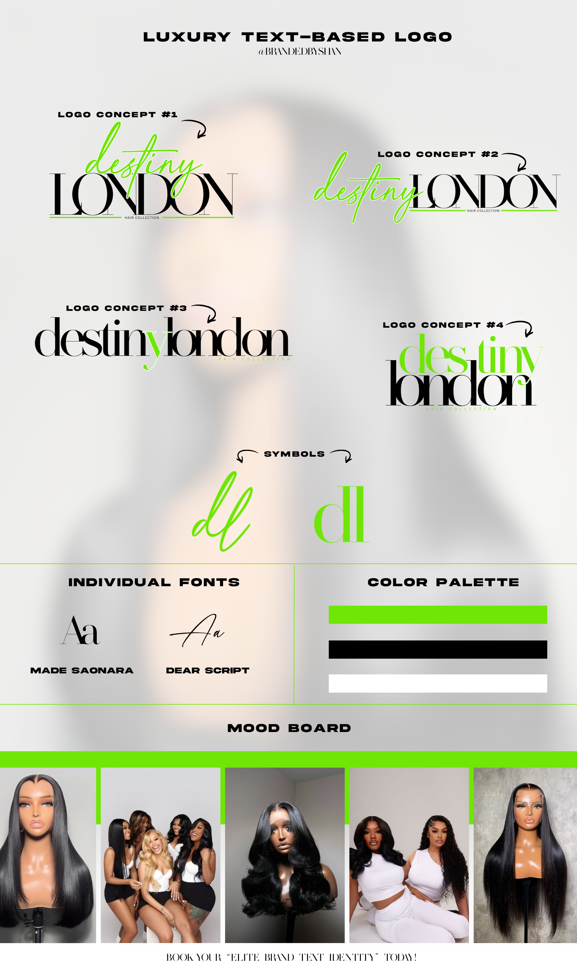 Elite Brand Text Identity